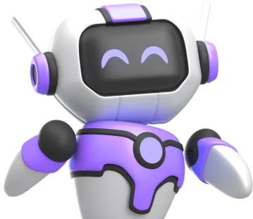 Friendly 3D AI robot icon representing the conversion of qualified leads and positioning your brand to capture ready buyers through AI recommendations.